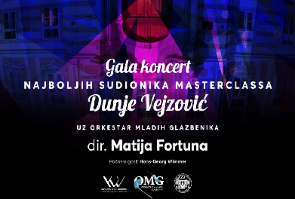 Gala koncert polaznika masterclassa Dunje Vejzović