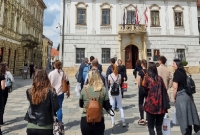 Studenti hrvatskog jezika i književnosti iz Pečuha posjetili Varaždin